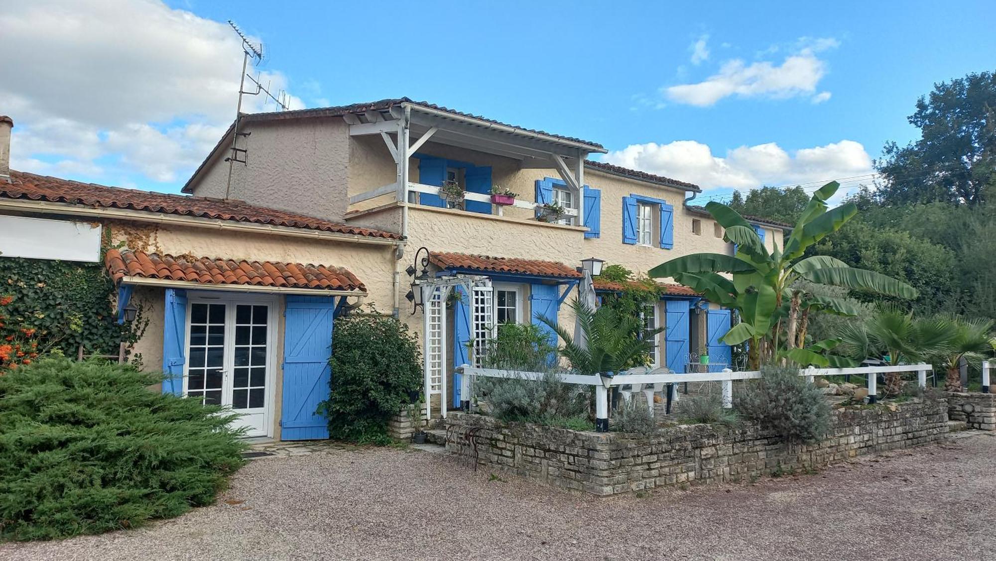 A La Paloma Bed and Breakfast Verteuil-sur-Charente Εξωτερικό φωτογραφία